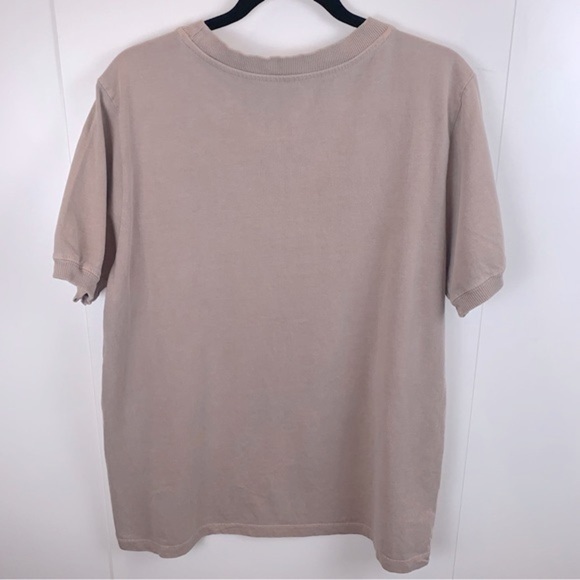 Bijou Karman x Target NWT Collab Graphic Art to Wear Tan Pink T-Shirt sz XL - Picture 7 of 8